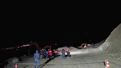 Sivas’ta maden ocağında göçük: 1 işçiyi kurtarma çalışmaları sürüyor