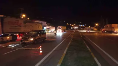 Sivas’ta trafik kazası: 1 kişi hayatını kaybetti