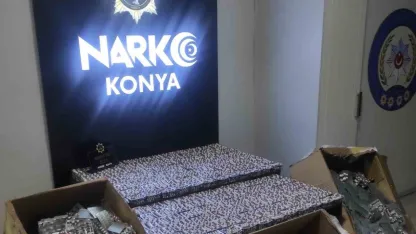 Konya’da uyuşturucu taciri 140 kişi tutuklandı