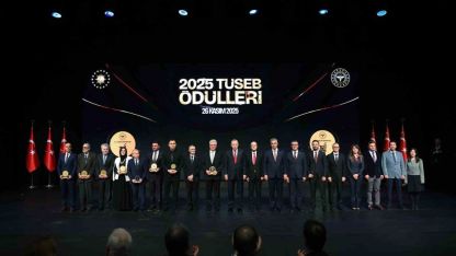 Cumhurbaşkanı Erdoğan’dan ERÜ’ye ödül