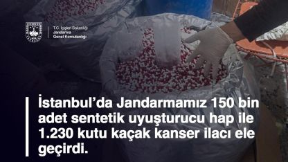 Jandarmadan zehir tacirlerine operasyon: 6 gözaltı
