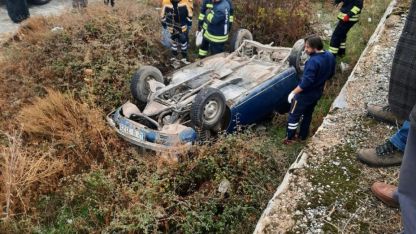 Konya’da otomobil takla attı: 1 ölü