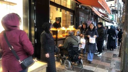 Eskişehir’de yağış etkisini gösterdi