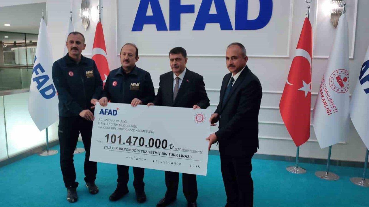 AFAD Başkanı Pehlivan: &quot;Toplamda 102 bin 600 ton malzeme Gazze’ye ulaştırılmak üzere ülkemizden yola çıkartıldı&quot;