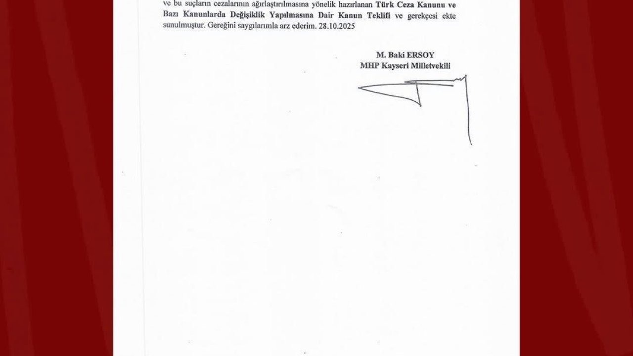 Ersoy’dan kadınlara ve çocuklara yönelik işlenen şiddet hakkında kanun teklifi