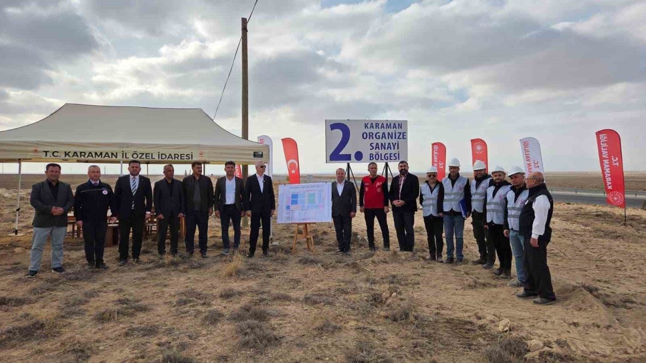 Karaman&#039;da Ekonomik Hamle: 2. OSB&#039;de 420 Milyon TL&#039;lik Altyapı Yatırımına Start Verildi