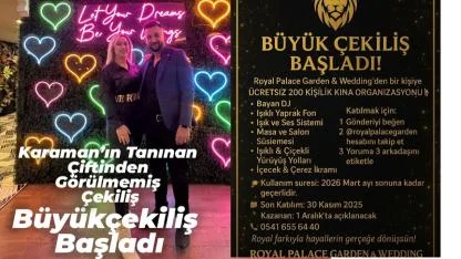 Karaman’ın Tanınan Çiftinden Görülmemiş Çekiliş