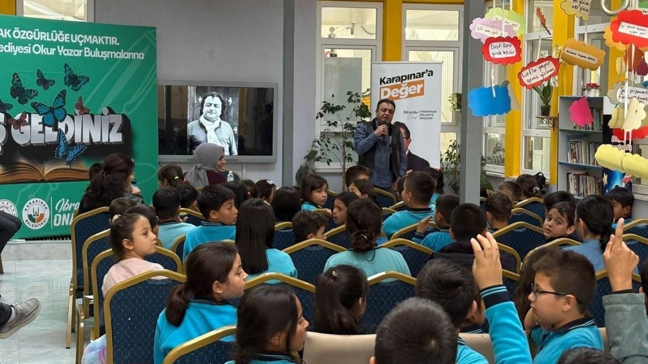Karapınar’da okur-yazar buluşmaları devam ediyor