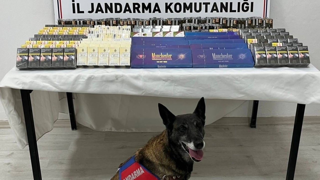 Kayseri’de 500 paket kaçak sigara ele geçirildi