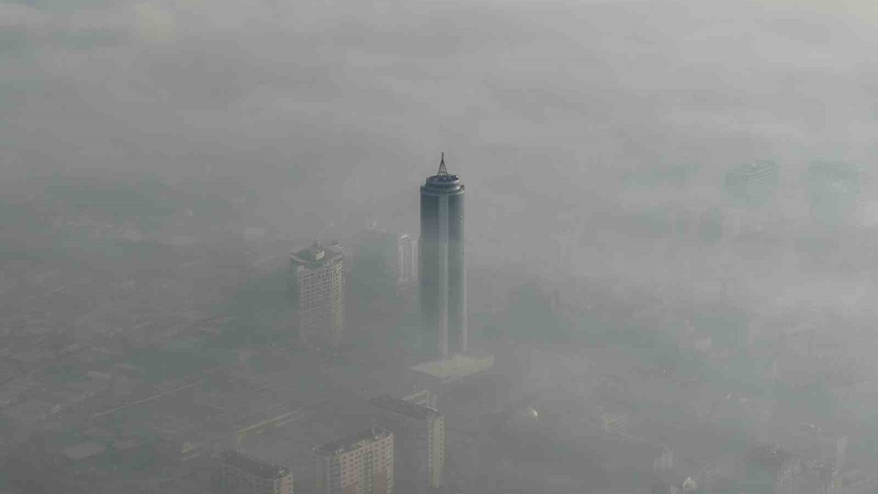 Konya güne kartpostallık sis manzarasıyla başladı