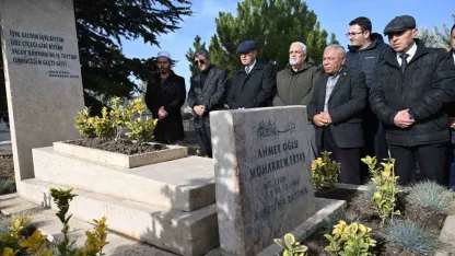 Kırşehir’de Muharrem Ertaş kabri Başında Anıldı