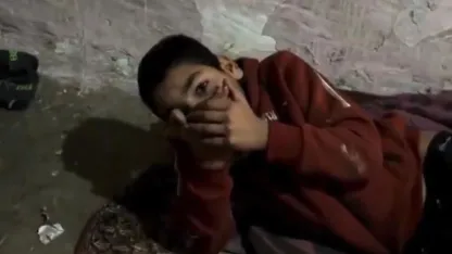 Kümeste yaşamaya mahkum edilen çocuklar kurtarıldı