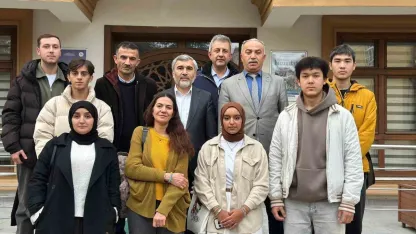 İlk kamu kuruluş ziyaretini Müftü Gül’e yaptılar
