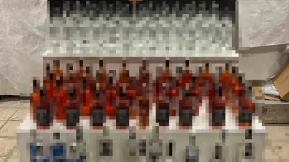 Eskişehir’de 128 şişe kaçak alkol ele geçirildi