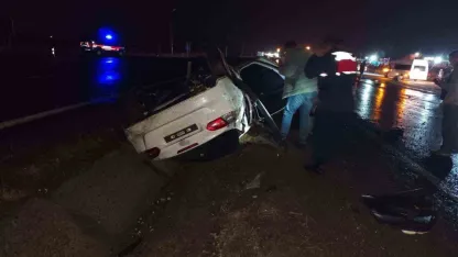 Niğde - Kayseri yolunda feci kaza: 2 ölü, 1 yaralı