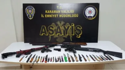 Karaman’da aranan 10 kişi tutuklandı