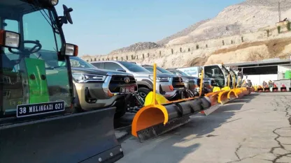 Melikgazi Belediyesi kışa hazır