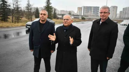 Başkan Büyükkılıç, Kartal Kavşağı’na alternatif yeni güzergâhı inceledi: 11 milyon TL’lik yatırım