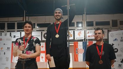 Eskişehirli sporcu, uzun kılıç kategorisinde 3. oldu