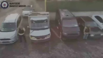 Kayseri’de 21 milyon TL değerinde "change araç" ele geçirildi