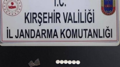 Kırşehir’de uyuşturucu operasyonu: 1 şüpheli yakalandı