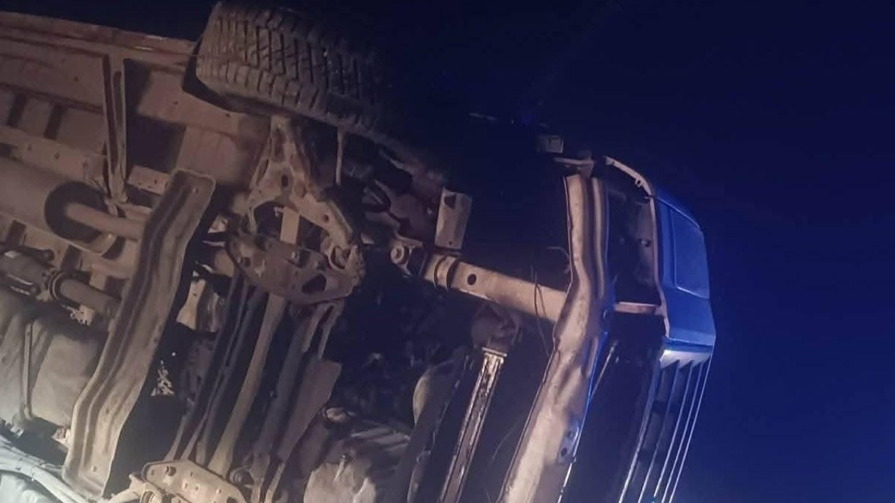 Ankara’da işçi servisi devrildi: 14 yaralı