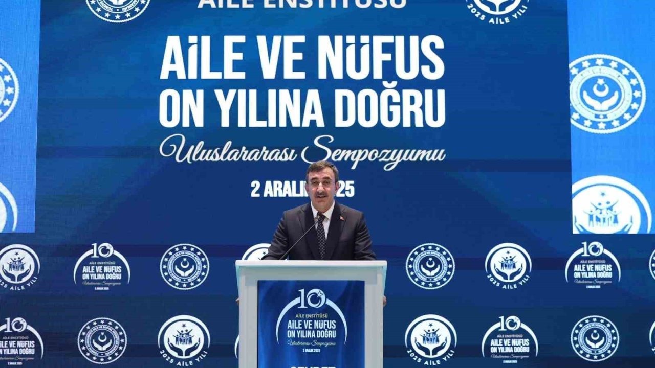 Cumhurbaşkanı Yardımcısı Yılmaz: &quot;Ülkemiz doğurganlık hızı en fazla azalan 5’inci ülke konumundadır&quot;