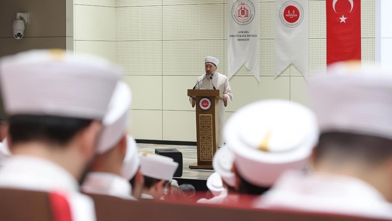 Diyanet İşleri Başkanı Arpaguş: &quot;Kurslarımızı Peygamber Efendimizin örnekliğinin hayata taşınması hususunda güçlü bir zemin olarak değerlendiriyoruz&quot;