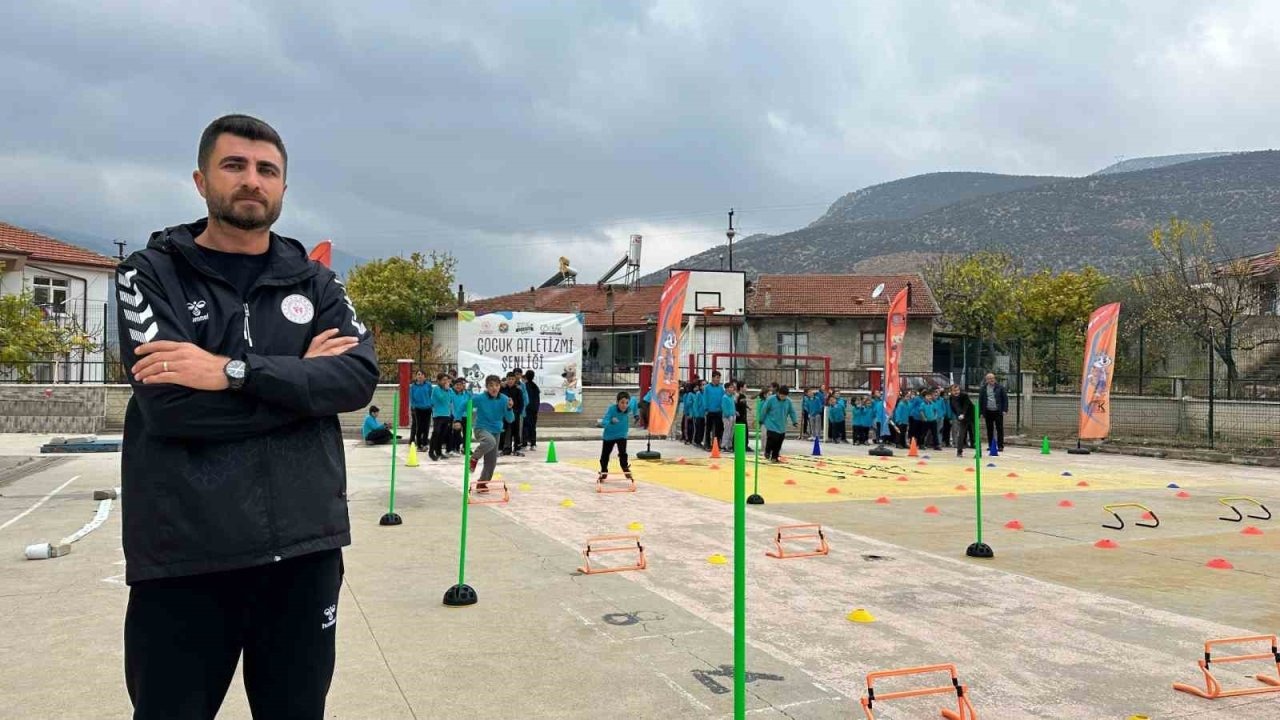 Karaman’da bu proje sayesinde 57 bin öğrenci atletizmle tanıştı