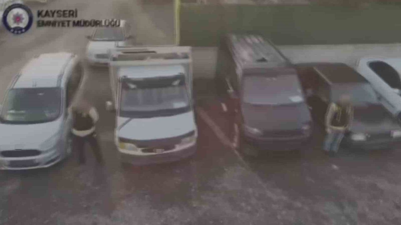 Kayseri’de 21 milyon TL değerinde "change araç" ele geçirildi