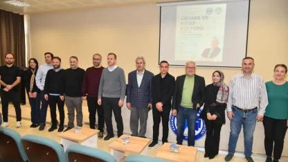 KMÜ'de Okuma ve Kitap Kültürü Söyleşisi Düzenlendi