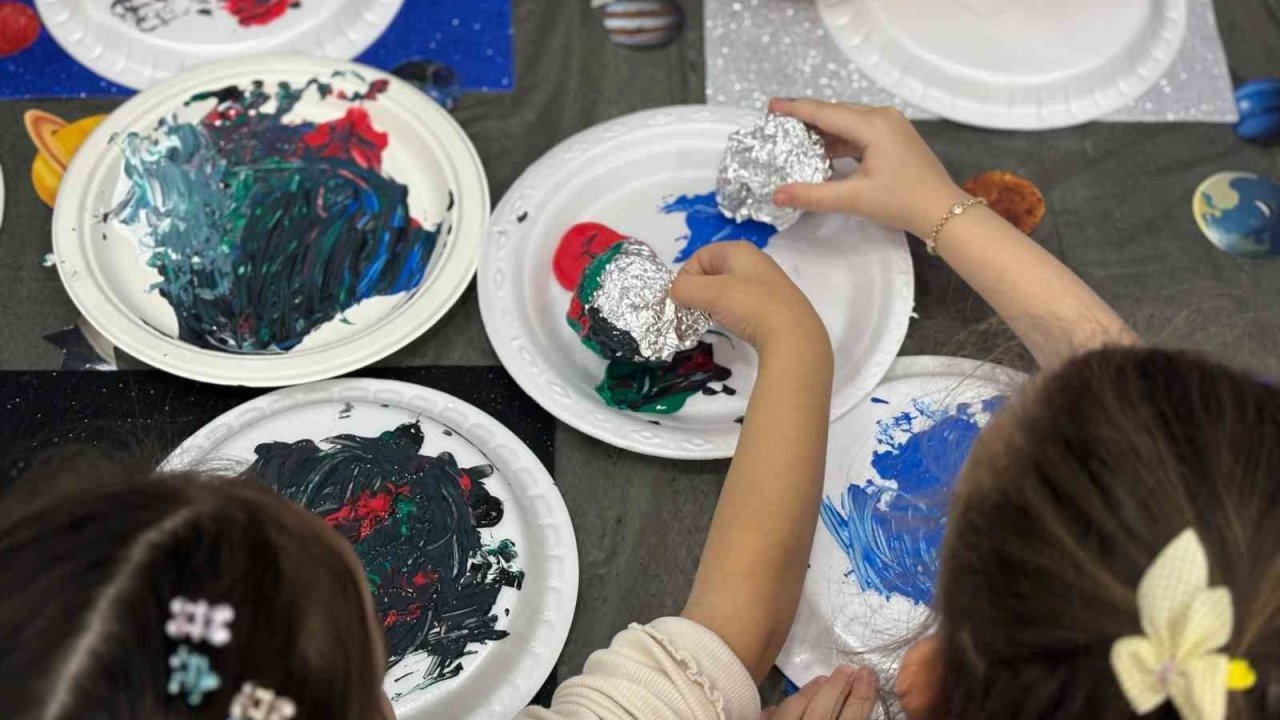 Sincan Belediyesi’nden miniklere uzay temalı etkinlik