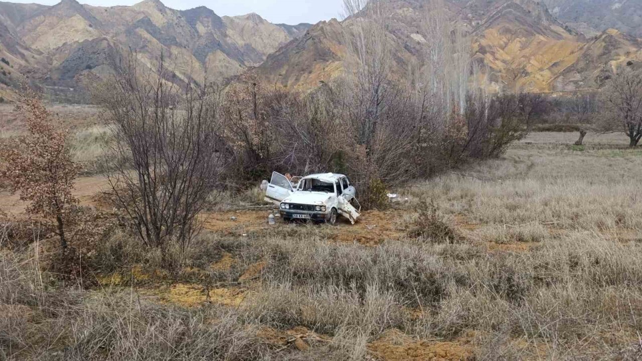 Sivas’ta trafik kazası: 1 ölü, 2 ağır yaralı