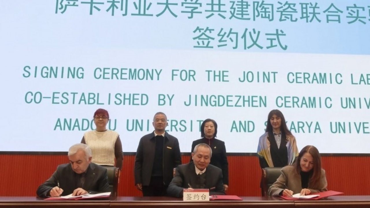 Türkiye ve Çin ortaklığında ’Uluslararası Seramik Laboratuvarı’ kuruluyor