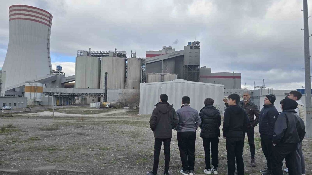 Tutum, Yatırım ve Türk Malları Haftası kapsamında termik santrale teknik gezi düzenlendi