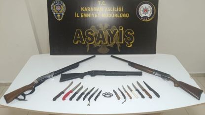 Karaman’da uyuşturucu ve kaçak tütün ele geçirildi: 3 tutuklama