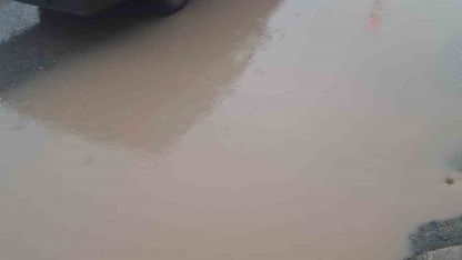 Eskişehir’de sağanak yolları göle çevirdi