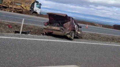 Konya’da otomobil devrildi: 2 yaralı