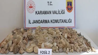 Karaman’da kaçak sigara ile 420 adet fosil ele geçirildi: 12 kişi tutuklandı