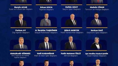 AK Parti Eskişehir İl Yürütme Kurulu’nda görev değişimi