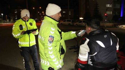 Sultandere’de asayiş ve trafik denetimi yapıldı