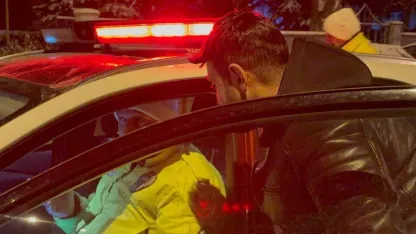 Alkollü sürücü ‘ekmeğim gider’ diyerek, işlem yapılmamasını istedi