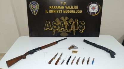 Karaman’da 5 bin 307 uyuşturucu hap ele geçti: 6 tutuklama