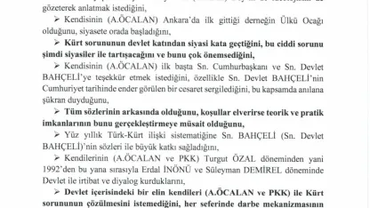 TBMM, İmralı görüşmesinin tutanaklarını yayımlandı