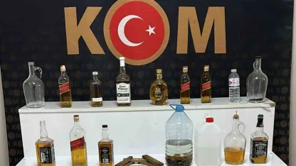 Kırşehir’de kaçak alkol ele geçirdi