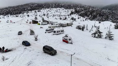 Kış tatilinde alternatif rota: "Uludağ yerine Işık Dağı’nı seçtiler"