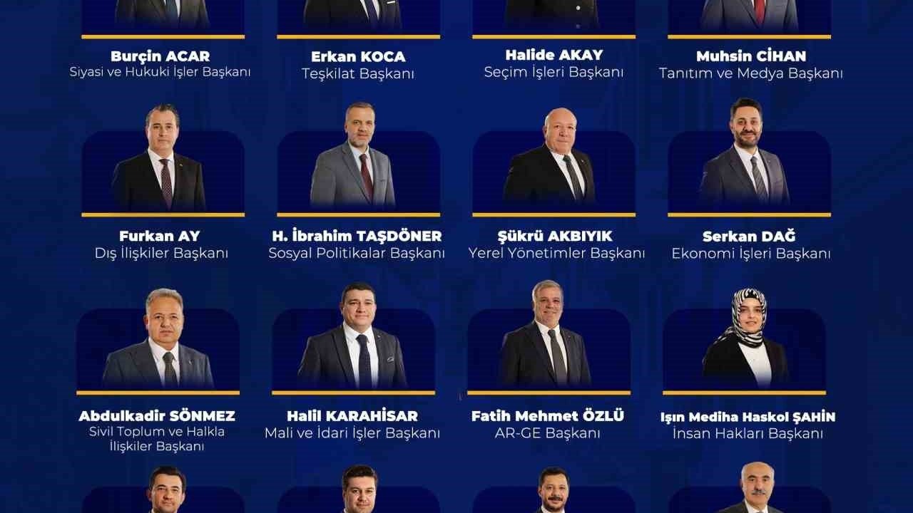 AK Parti Eskişehir İl Yürütme Kurulu’nda görev değişimi