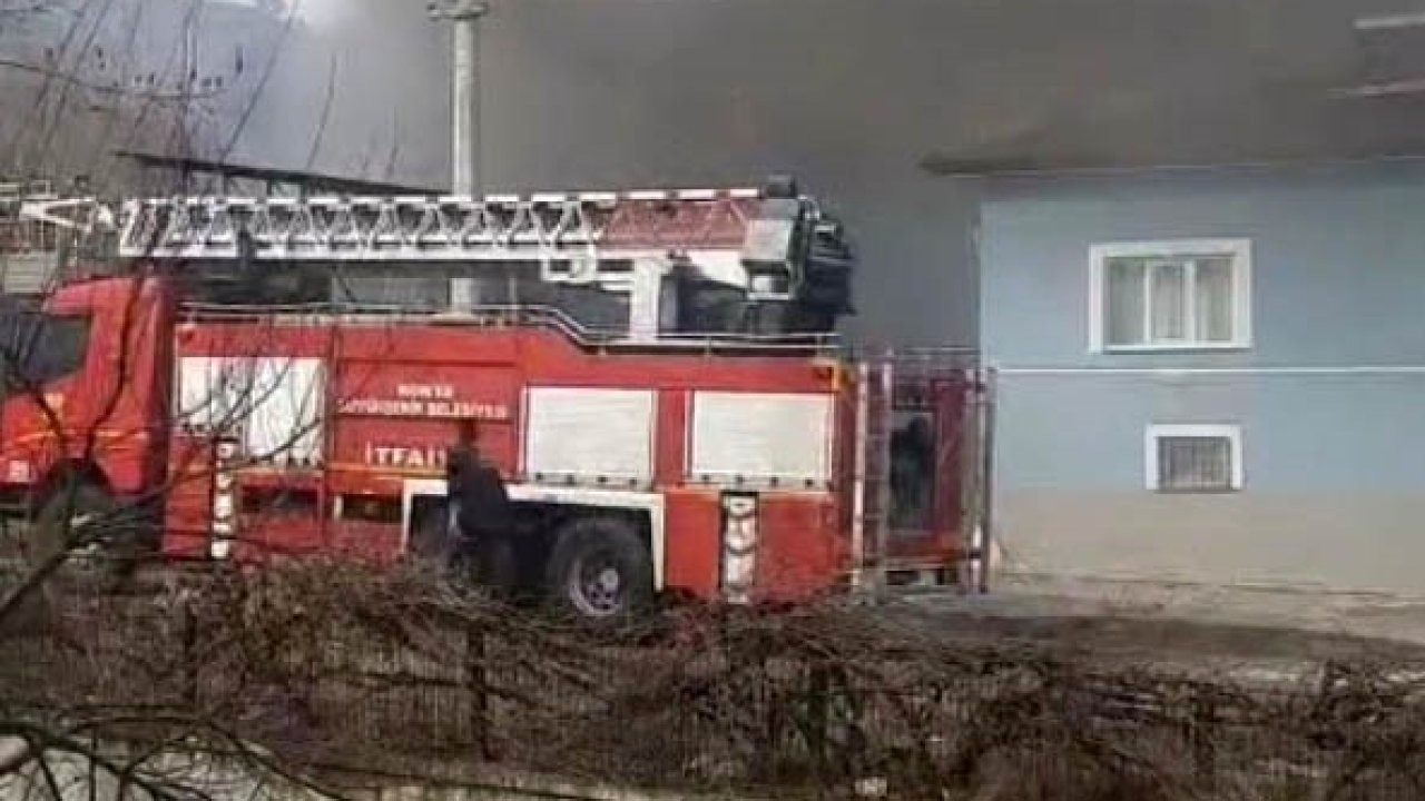 Akşehir’de müstakil evde yangın: 1 yaralı