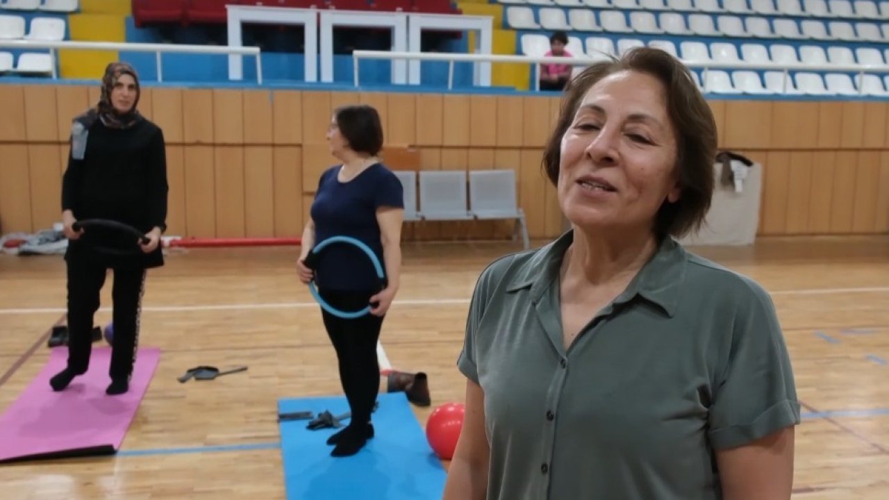 Kadınlar Kırşehir’de sporla güçleniyor