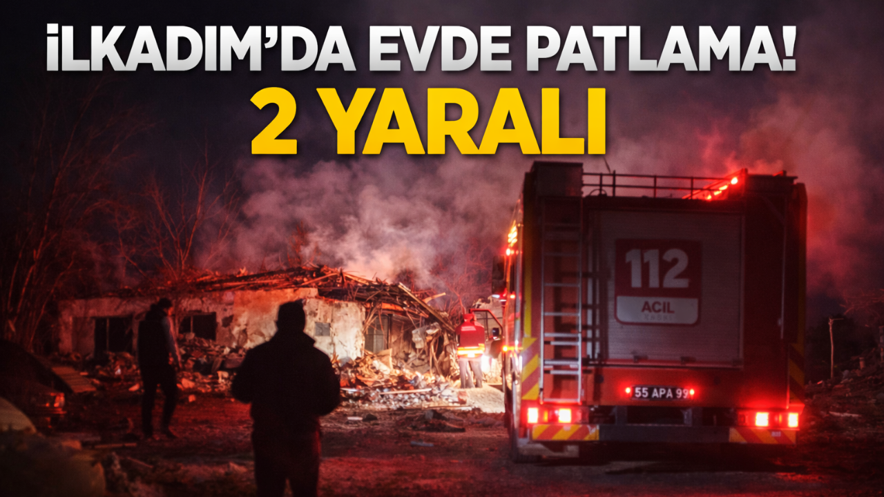 Kaynar Suya Benzin Dökülmesi Patlamaya Neden Oldu: 2 Yaralı